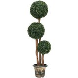  Umjetni šimšir u obliku kugle s posudom zeleni 119 cm | shoptok.hr
