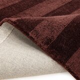 MADE Bordo rdeča ročno tkana preproga iz recikliranih vlaken 160x230 cm Connor – | Shoptok.si