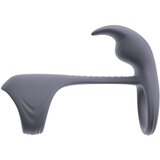 Beau Coeur Vylor - prsten za penis i testise s vibratorom za klitoris (siva) | shoptok.hr