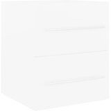 Ormarić za umivaonik bijeli 41 x 38,5 x 48 cm konstruirano drvo | shoptok.hr