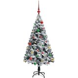  Umjetno božićno drvce Bijelo 150 cm PVC i Čelik i Plastika | shoptok.hr