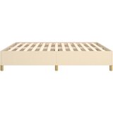  Okvir za krevet bez madraca krem 160x200 cm od tkanine | shoptok.hr