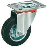 STABILIT Zakretni kotač za transportna kolica (Promjer kotačića: 80 mm, Nosivost: 50 kg, Valjkasti ležaj, S pločom)