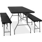 springos Komplet vrtnega pohištva – Zložljiva miza z 2 klopmi, (21835014) | Shoptok.si