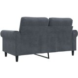  Dvosjed tamnosivi 120 cm baršunasti | shoptok.hr