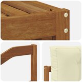  Set vanjskih sofa 6 kom. Prirodna i krem | shoptok.hr