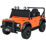  Licencirani Land Rover Defender 110 SVX Concept dječji automobil na akumulator, narančasti | shoptok.hr