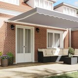  Električna retraktabilna tenda Svijetlo siva 500 × 300 cm | shoptok.hr