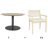 SUNFUN Set vrtnega pohištva Brindisi + Malmo (5 -del.) | Shoptok.si