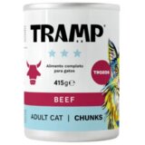 TRAMP 3* Cat Chunks Beef - Kosi govedine za odrasle mačke, 8 x 415 g, (5000008090) | Shoptok.si