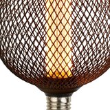 Searchlight 26003BK - led dekorativna sijalica wire mesh E27/4,5W/230V 2700K | Eponuda.com