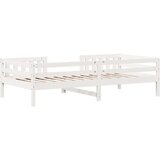 vidaXL Okvir za krevet bijeli 100 x 200 cm od masivne borovine | shoptok.hr