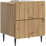  Noćni ormar s ladicama 2 pcs Hrast artisan 43 x 34,5 x 49,5 cm | shoptok.hr