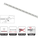 Spirella Bijela šipka za zavjesu za tuš 125 - 200 cm Surprise – | shoptok.hr