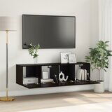vidaXL Set TV ormarića Crni hrast Konstruirano drvo Mali TV ormarić | shoptok.hr