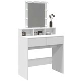  Toaletni stolić s LED svjetlima bijeli 80 x 41 x 144 5 cm | shoptok.hr