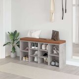  Klupa za cipele boja betona 103x30x48 cm konstruirano drvo Cijene