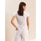 Sinsay Pamučna majica s natpisom od cirkona | shoptok.hr