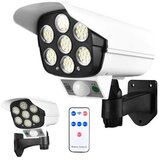 VERKGROUP VERK GROUP solarna lažna kamera bela z SMD LED svetilko + senzor gibanja in upravljalec 15976 | Shoptok.si