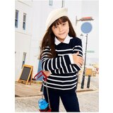LC Waikiki girls' Crew Neck Striped Long Sleeve Knitwear Sweater | ePonuda.com