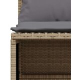  5-dijelni vrtni set sofa s jastucima bež od poliratana | shoptok.hr