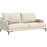 vidaXL Blazine 2 pcs Roza Ø 15 x 40 cm Žametna tkanina | Shoptok.si
