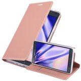 Cadorabo Samsung Galaxy NOTE 4 v klasična rožnata zlata - Zaščitni ovitek z magnetnim zapiranjem, stoječo funkcijo in režo za kartice, (20558724) | Shoptok.si