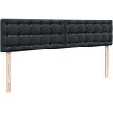  Otomanski krevet s madracima i LED crni 180x200 cm umjetna koža | shoptok.hr