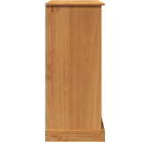 vidaXL Kopalniška omarica medeno rjava 68 x 34 x 80 cm Trdna borovina | Shoptok.si