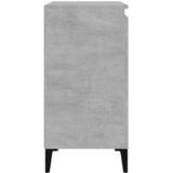  Noćni ormarić siva boja betona 40x35x70 cm konstruirano drvo | Eponuda.com