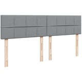  Krevet s oprugama i madracem svjetlosivi 200 x 200cm od tkanine | shoptok.hr