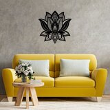 Wallity Zidna dekoracija Lotos - 314, 70 x 70 cm, Crna | Eponuda.ba