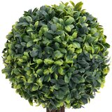  Umjetni šimširi s posudama 2 kom u obliku kugle zeleni 56 cm | shoptok.hr