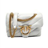 Pinko Torbe LOVE MINI PUFF CL SHEEP Siva | Shoptok.si