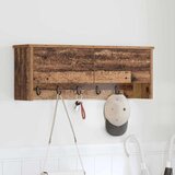  Vješalica za kapute na zidu Zidne Staro drvo 80 x 20 x 30 cm | shoptok.hr