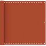 Balkonski zastor narančasti 90 x 500 cm HDPE | shoptok.hr