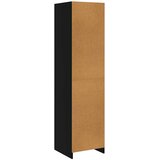  Ormar crni 50 x 50 x 200 cm od konstruiranog drva | shoptok.hr