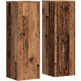vidaXL Stojalo za rastline 2 kosa starinski les 33x33x100 cm inž. les, (21366180) Cene