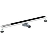  Odvod za tuš s staklenim poklopcem i 360° sifonom Crna 90 cm | shoptok.hr