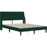  Okvir za krevet Tamnozelena 120 x 190 cm Baršun - Tamnozelena 120 x 190 cm | shoptok.hr