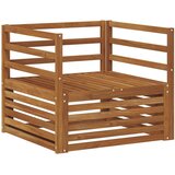  2 Komad Sofa s naslonima Prirodna - Prirodna vodoravne letvice | shoptok.hr