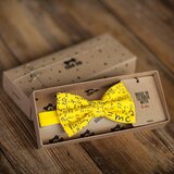 TIED UP Leptir mašna fizičke formule žuta | Eponuda.com