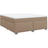 Krevet box spring s madracem cappuccino 180x200 cm umjetna koža | shoptok.hr