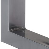  Konzolni stol 115 x 35 x 76 cm masivno drvo bagrema i željezo | Eponuda.ba