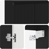  Umivaonik s policom Crna 49,5 x 41 x 62,5 cm Konstruirano drvo | shoptok.hr