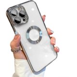 INF Ovitek za mobilni telefon z zaščito za kamero Silver iPhone 14 Pro, (21236457) | Shoptok.si