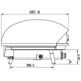 LE FEU Plinska pizza peč Turtle Motion 830100, (5000007986) | Shoptok.si