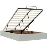 vidaXL Krevetna konstrukcija Svjetlosiva 120 x 190 cm Baršun | shoptok.hr
