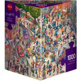 Heye puzzle triangle florian mitgutsch cartoon mobile zombies 30045,1000 delova | ePonuda.com