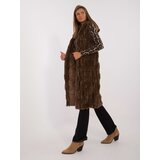 Wool Fashion Italia Vest-AT-KZ-2368-1.08-dark brown | Shoptok.si